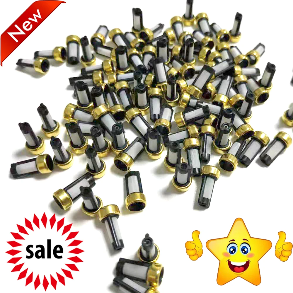 

Free shipping size 6*3*12 mm Universal Fuel Injector Micro Basket Filter ring for ASNU03C Bosch Injector repair kits
