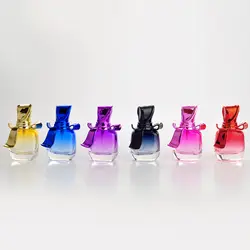 15 мл модные кружево Стиль Портативный Красочные GlassPerfume бутылка с спрей пустая парфюмерная чехол для косметических