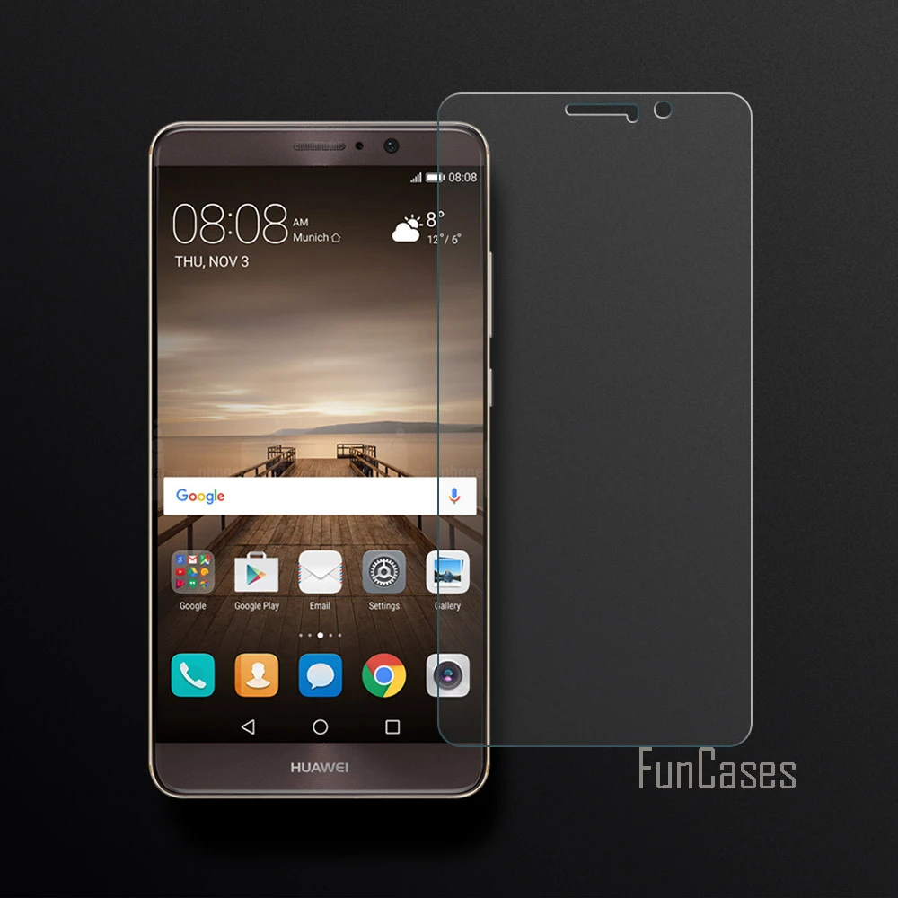 

Screen Protector For Huawei Mate 9 Tempered Glass 2.5D Curved Edge Protective Film For Huawei Mate 9 Full Coverage Front Film HD