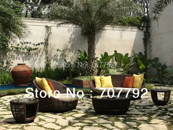 

New Design outdoor round wicker french country furniture