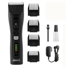Лучшая Профессиональная перезаряжаемая машинка для стрижки волос для мужчин, салонный керамический стальной резак, электрический триммер для волос, литиевая машинка для стрижки волос