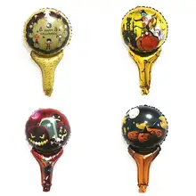 

New Halloween Handheld Sticky Ghost Festival Decorative Aluminum Balloon Children Toy Gift Decorations For The New Year