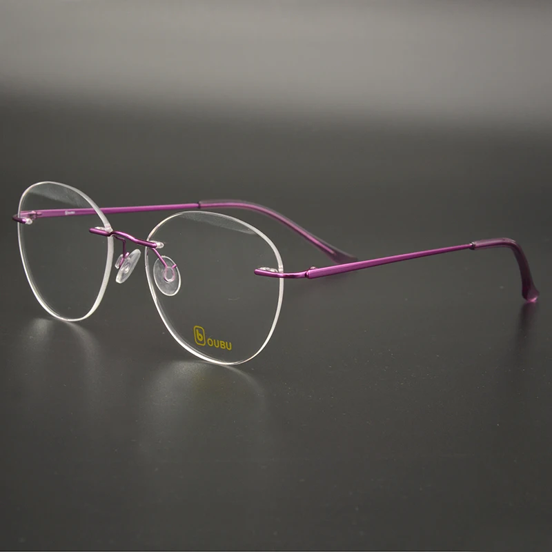 

High Quality Titanium eyeglasses with fashion color for women