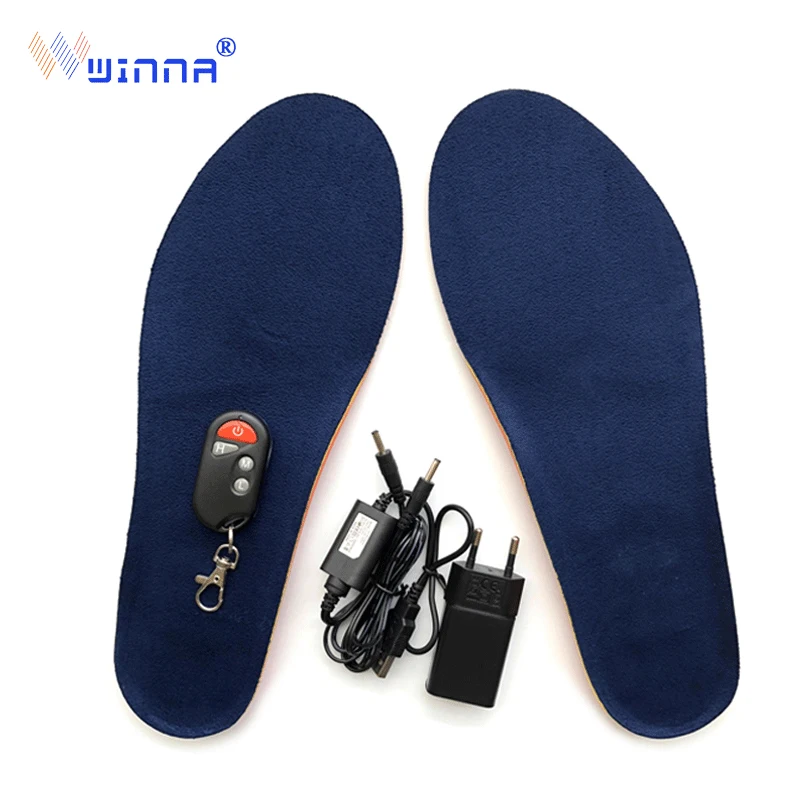 Online Nuevas plantillas de calefacción de carga USB para invierno plantillas de esquí al aire libre para hombres y mujeres Camping y senderismo para mantener los pies calientes