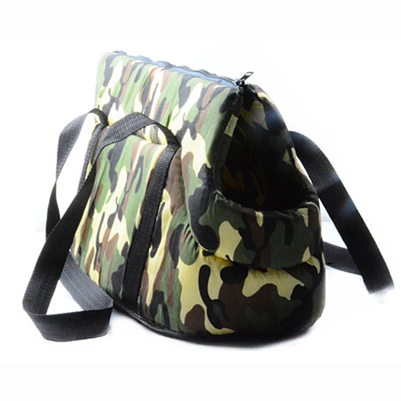 dog bag carrier pattern Fashion Tough Outdoor Pet Carrier Bag Dog Travel Bag Casual canvas cat Handbag camouflage ...