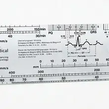 200 мм 8 дюймов ЭКГ линейка ЭКГ Гониометр медицинский инструмент товары дешевая цена! 10 шт./лот