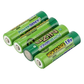 

Economical 12 PCS 2500 mwh 1.6V AA 2 A Ni-Zn Rechargeable Battery