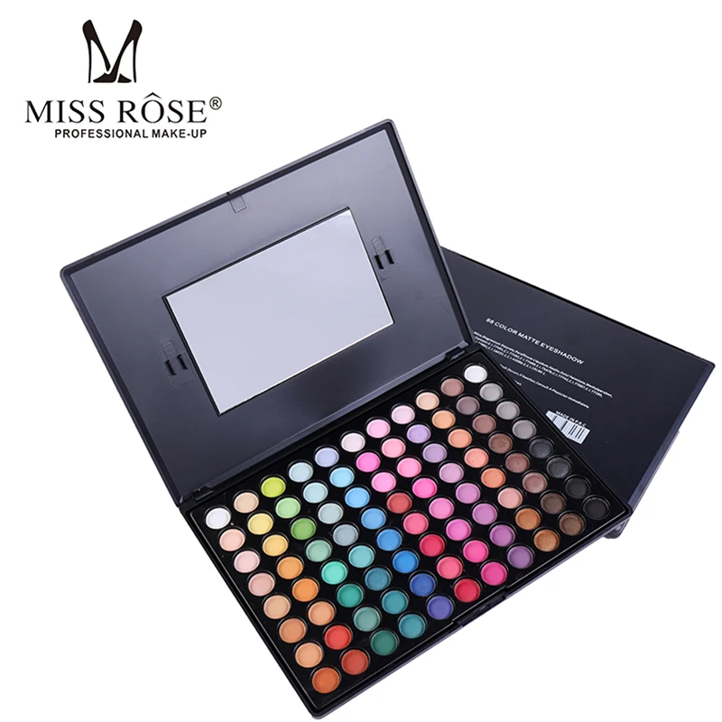 

MISS ROSE Brand 88 Colors Matte Eyeshadow Pallete 2 Sets Of Colors Professional Make Up Natural Palette Eyes Shadow Cosmetic
