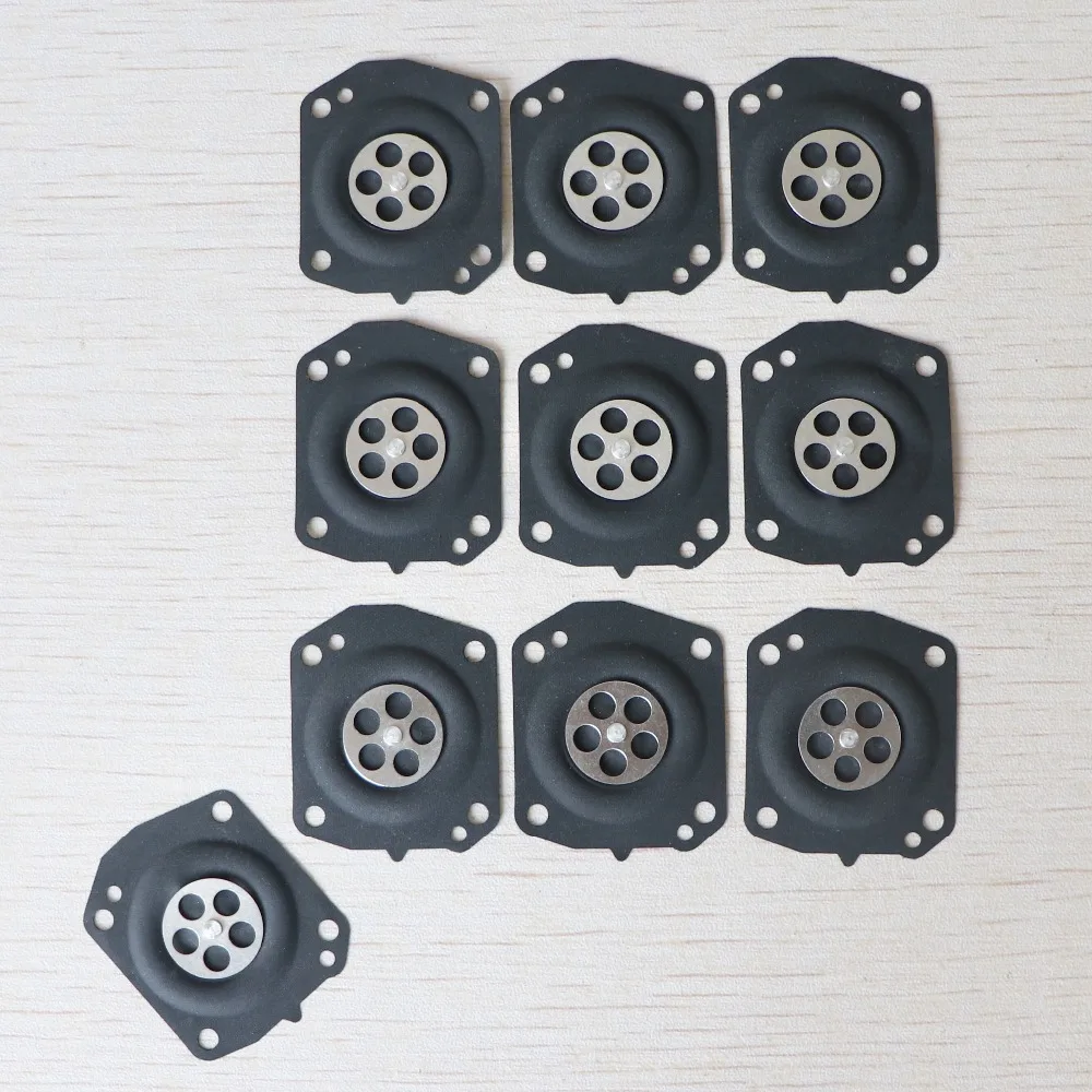 10 pcs metering diaphragm gaskets for 6200 Chainsaw carburetor repair 3