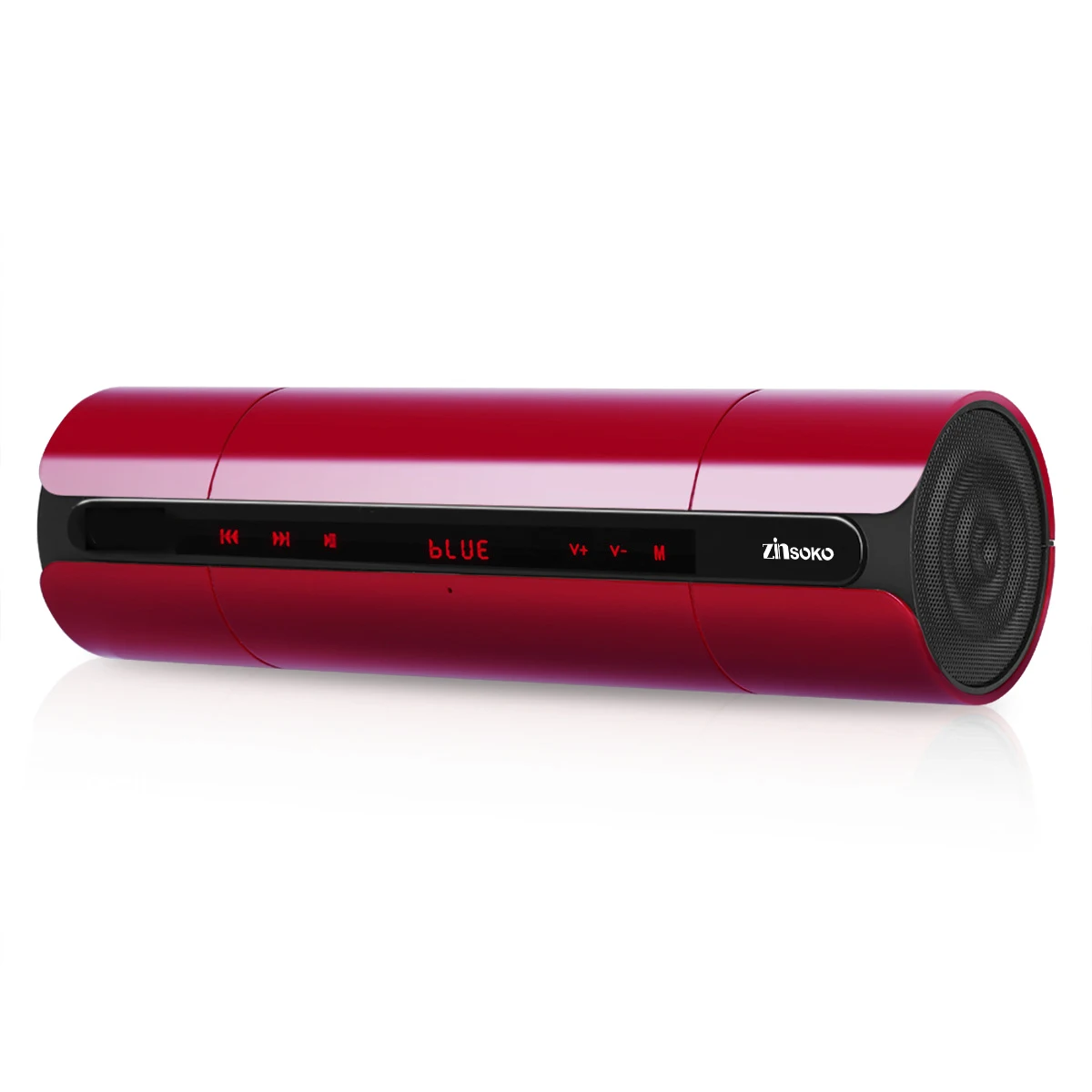 Bluetooth-динамик Zinsoko KR-8800 - Цвет: Red Wine