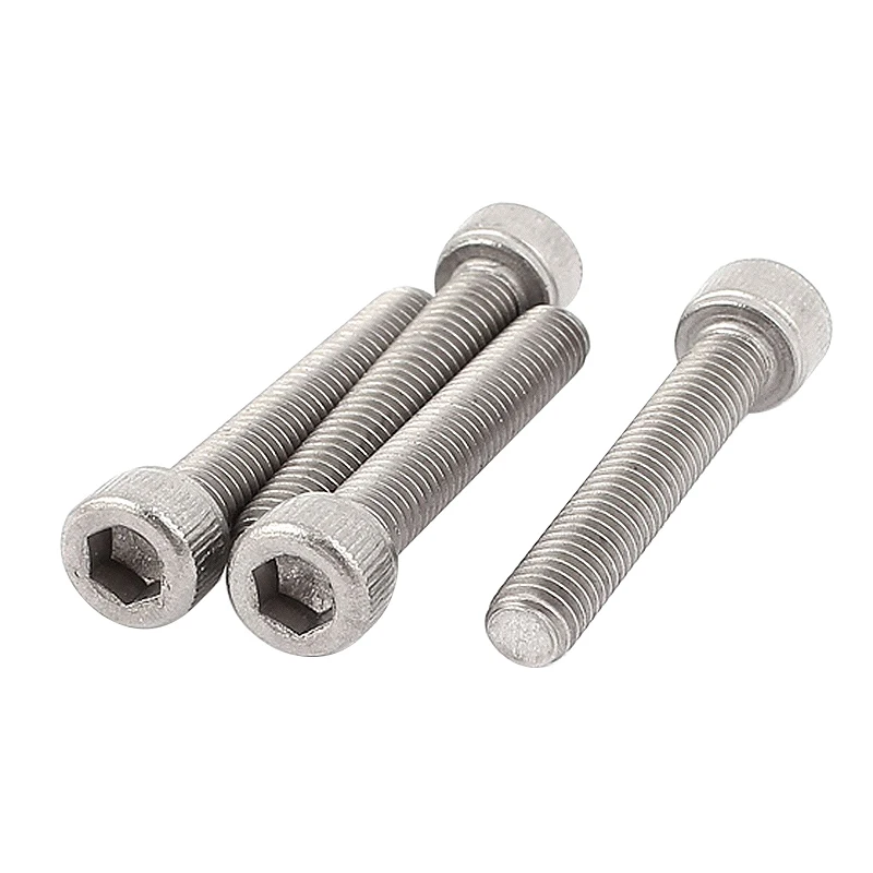 Stainless Steel Hex Screw Socket Cap Screws Hex Head Thread DiameterM6