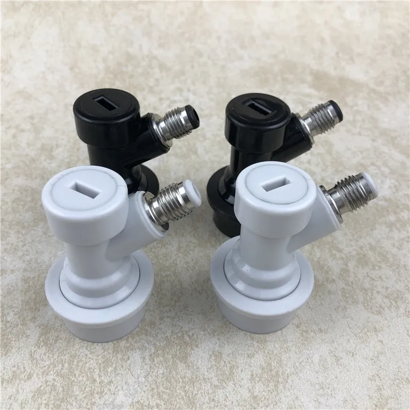 

2Pairs/lot Ball Lock Quick Disconnect Thread - Gas & Liquid - Homebrew Cornelius Corny Beer Bar Accessory