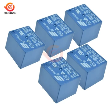 

5V DC Power Relay SRD-05VDC-SL-C T73-5V SRD-5VDC-SL-C 5Pin PCB Type high quality
