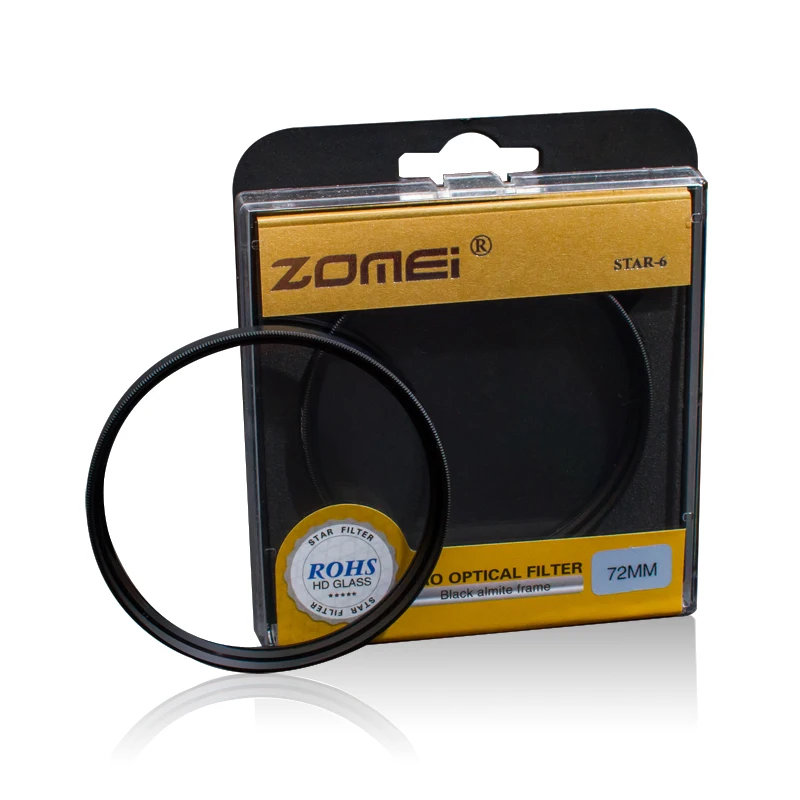 

Professional 72mm Star Filter 4 6 8 line Evening Pictures High Definition Filtros for Canon Nikon D500 Sony Camera Lens