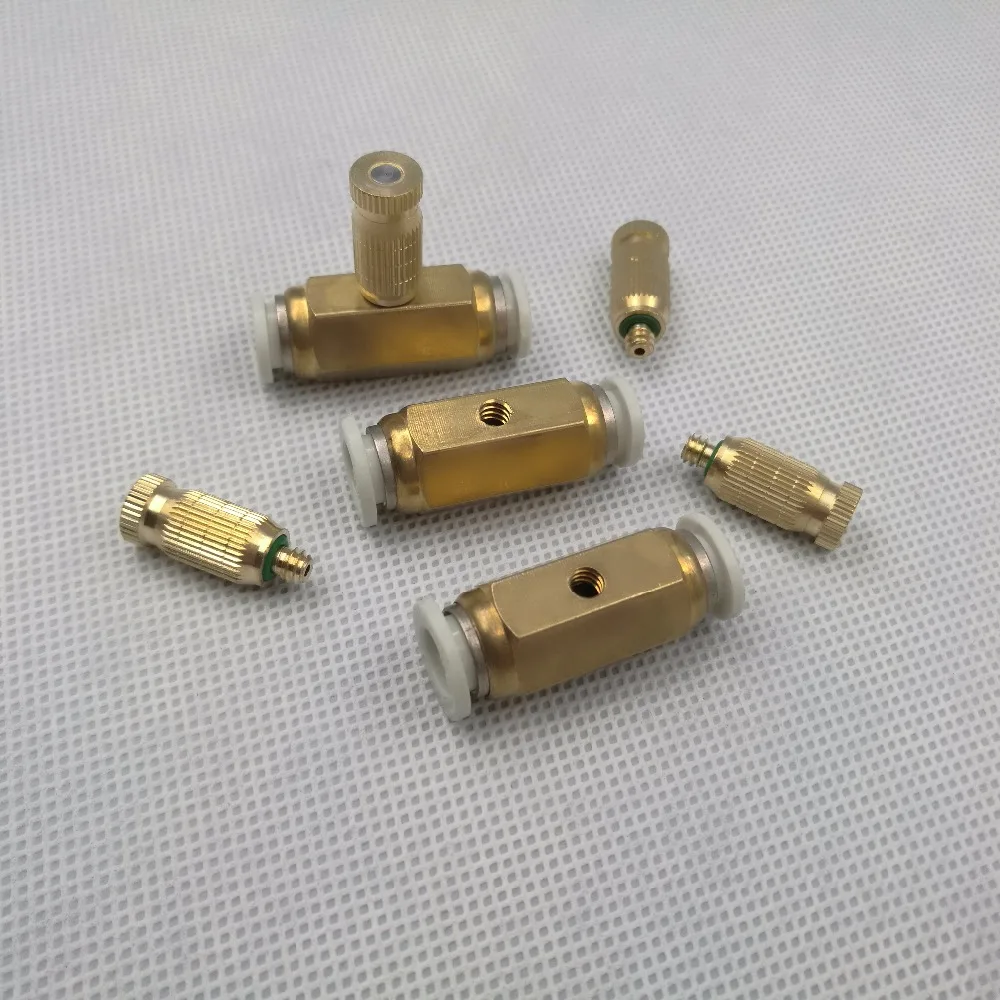 8mm straight union connector,Fog Mist System Slip Lock Connector,mist