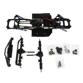 

313mm 12.3inch Wheelbase Assembled Frame Chassis for 1/10 RC Crawler Car SCX10 SCX10 II 90046 90047 JUN-24