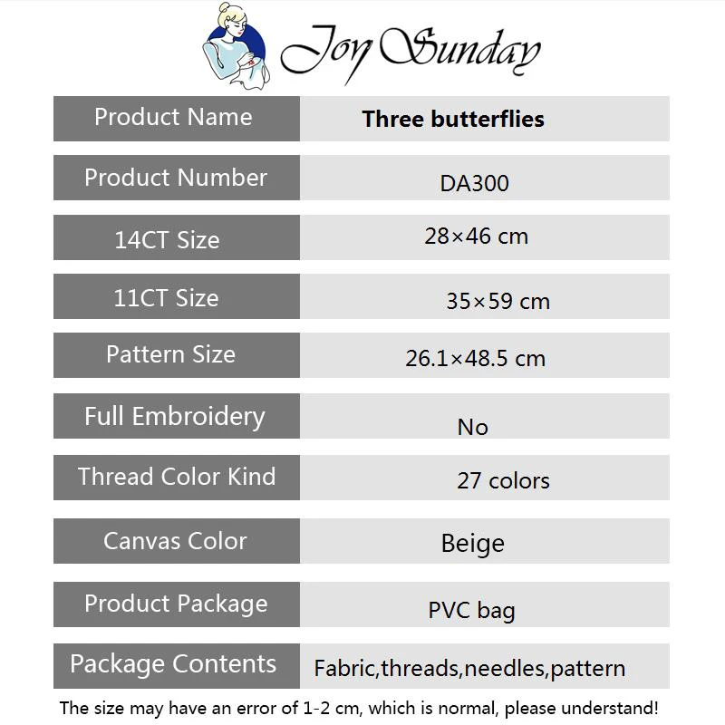 Набор для вышивки крестиком Aida с тремя бабочками, 11CT, набивная ткань 14CT, холст DMC, счетный китайский набор вышивки крестиком