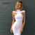 Babatique 2017 Лето Платье повязки знаменитости платье Bodycon женщины колье платья Холтер Vestido Robe коктейльное вечернее платье