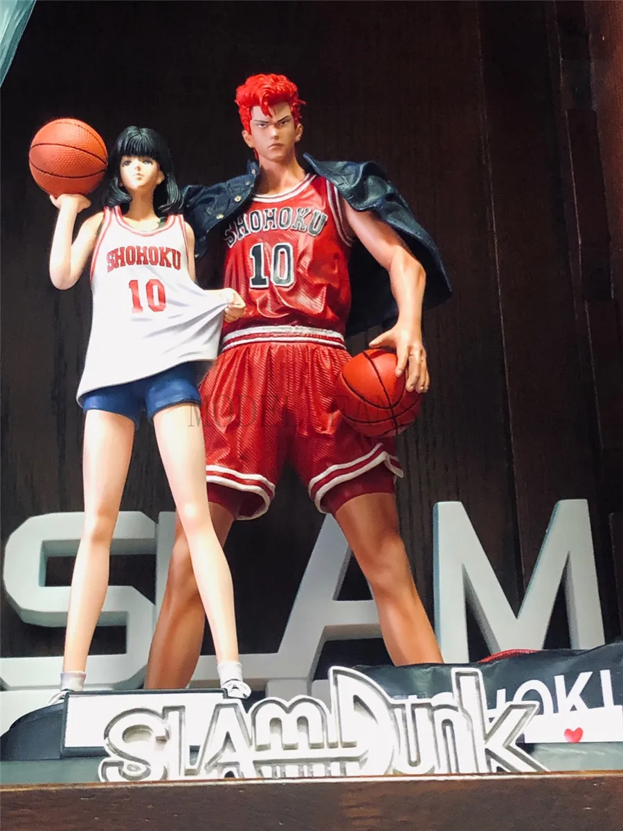 MODEL FANS IN-STOCK KO espada studio SLAM DUNK Hanamichi Sakuragi and Akagi haruko gk resin statue action figure for collection