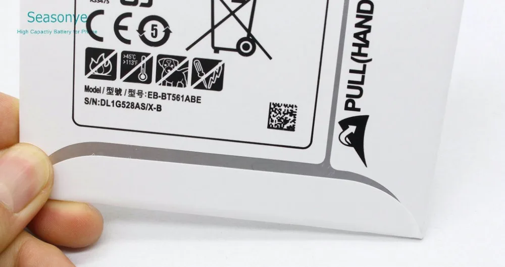 Seasonye 10x 5000mAh / 19.00Wh EB BT561ABE Replacement Li Polymer