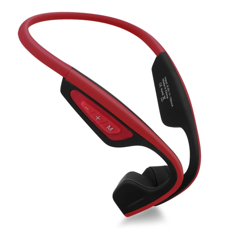 Wireless Bluetooth Headphone Bone Conduction Stereo Headset BT 4.1 Neck-strap Earphone Hands-free Earpiece Sports Headphone fashion wireless bluetooth earphone z8 bone conduction wireless stereo headphone bluetooth hands free headset with microphone
