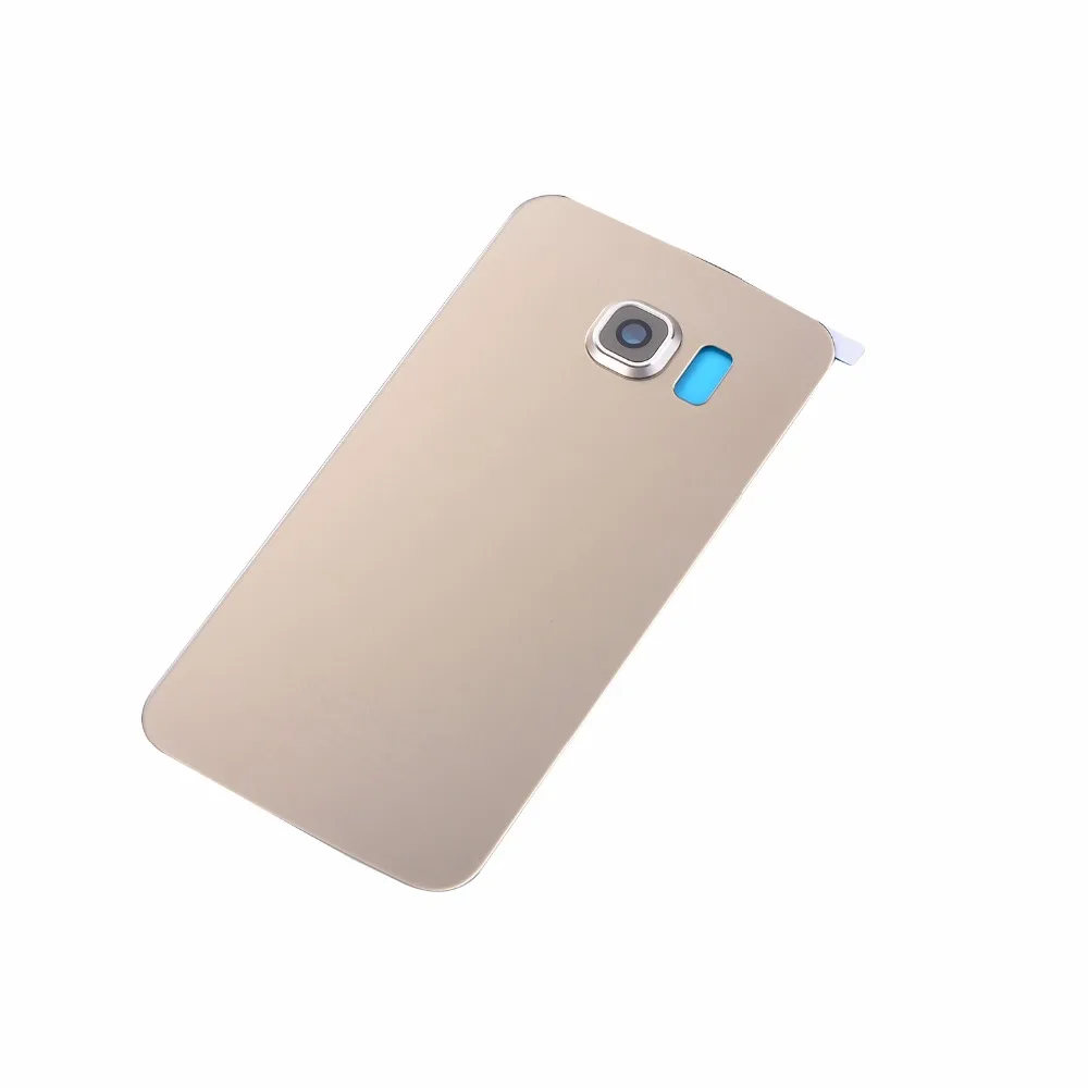 Для Samsung Galaxy S6 G920F edge plus G925F G928F стеклянная задняя крышка батарейного отсека +
