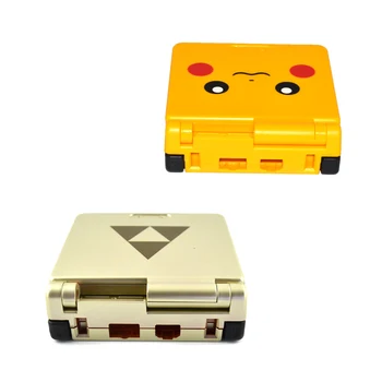 

10 PCS a lot For GBA SP Housing Case Cover cartoon Edition Replacement Housing Shell Screen Lens For GameBoy Advance SP Classic