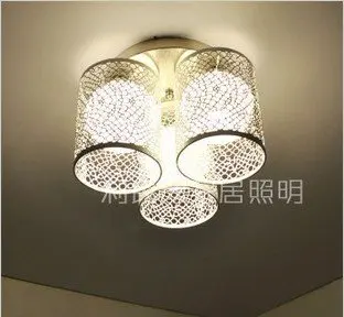

[July]Three head elegant wrought iron bedroom absorb dome light FG946