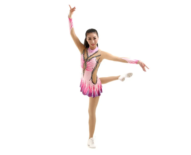 1 компл. обувь для девочек униформа Чирлидера professional художественная гимнастика форма для соревнований трико