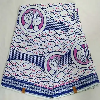 

NAR-264 New african real nigeria ankara styles real print wax fabric for kitenge dress