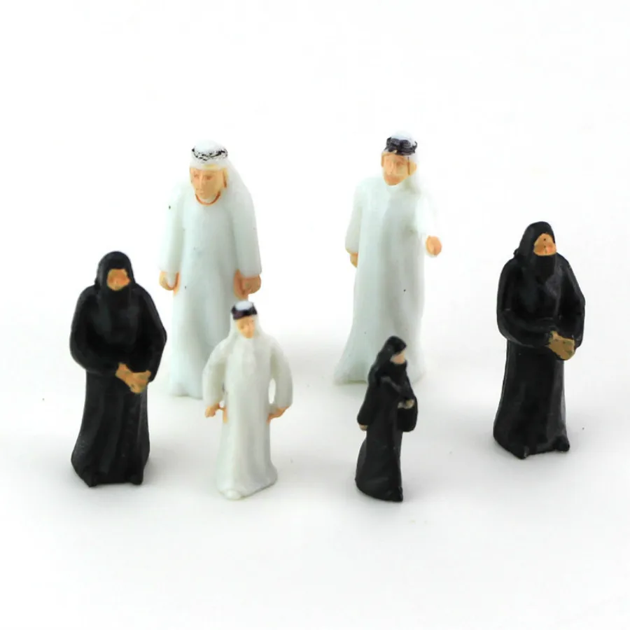 architecture model plastic arab figure in kits toy  (26)