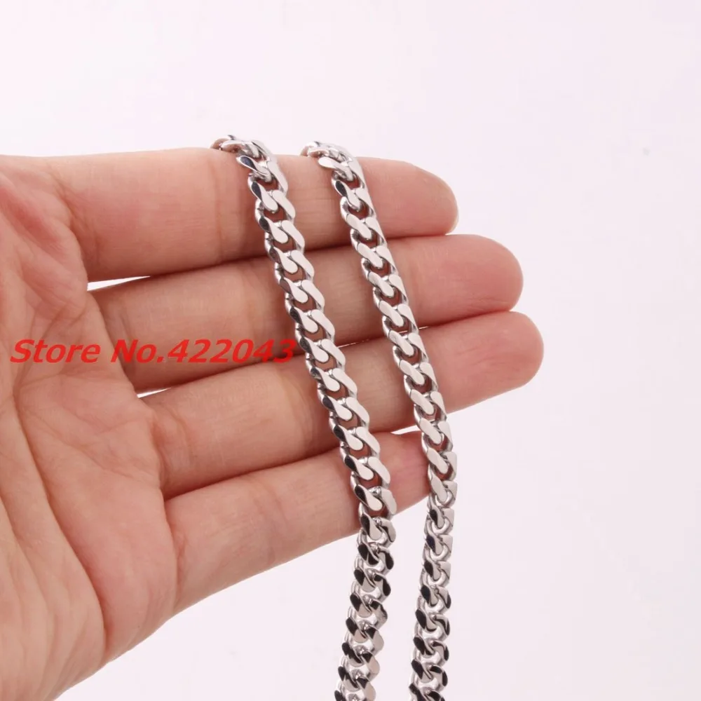 Fashion 5mm Thin Mens Womens Stainless 