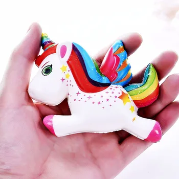 Antistress Funny Squishy Slow Rising Toys Squeeze Stress Relief Kids Gift Cute Trump Unicorn SimulatioToy Jumbo Squish Toy jumbo squishy kawaii unicorn horse cake deer animal panda squishies slow rising stress relief squeeze toys for kids