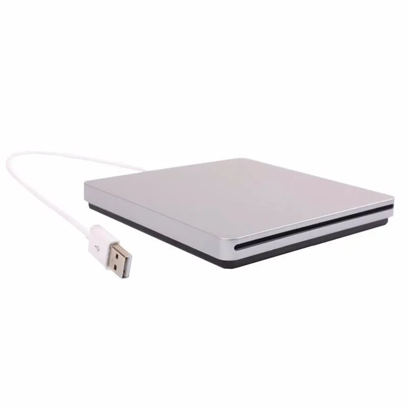 ESLOTH R7 оптические дисководы Чехлы Портативный USB CD/DVD-Rom SATA внешний корпус тонкий для Macbook Air портативных ПК Поддержка записи DVD