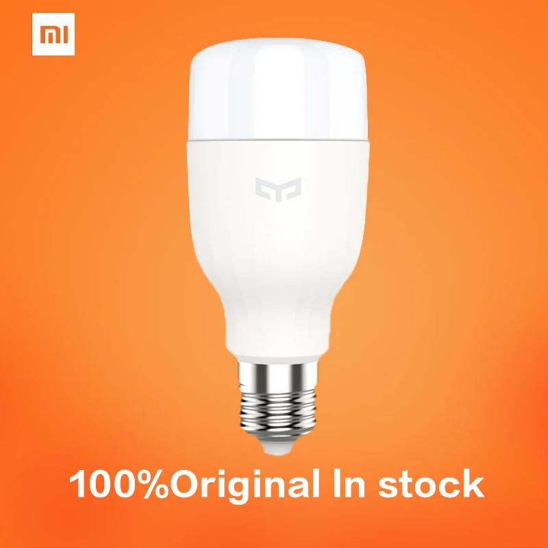 

Xiaomi Mi Yeelight LED Bulb Wifi Remote Control Adjustable Brightness Eyecare Light Smart Bulb Smartphone App Light White Color