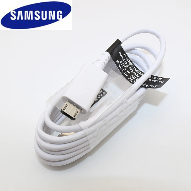 

Samsung S6 S7edge Micro USB Cable Original 2A Fast data S7 S6 edge A5 A7 A8 A9 C5 J1 J2 J3 J5 J7 Note2 Note4 Note5 note 8