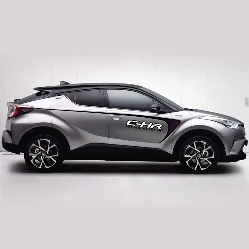 Автостайлинг TAIYAO Спортивная Автомобильная Наклейка для TOYOTA C HR Hy Power Concept