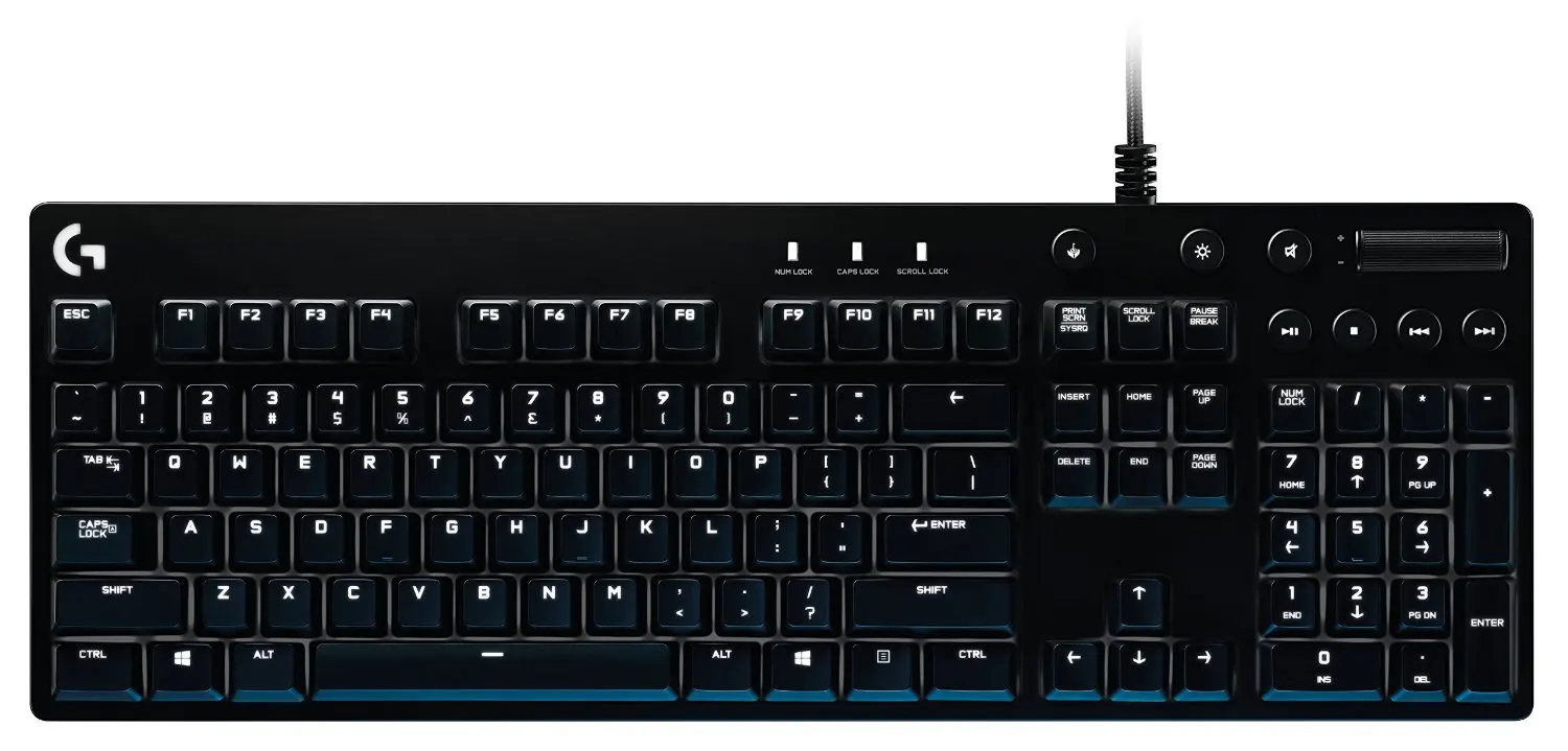 Logitech G610 Orion красный Механическая с подсветкой Gaming Keyboard (920-007839)