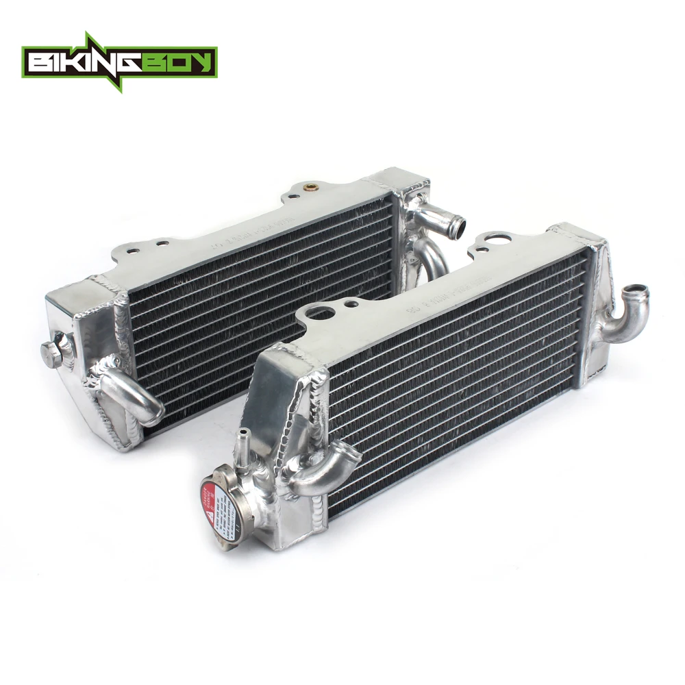 

BIKINGBOY Motorcycle Radiator Cooling for KTM 250 300 380 EXC MXC SX 1998 1999 2000 2001 2002 2003 Engine Cooler Replacement Set