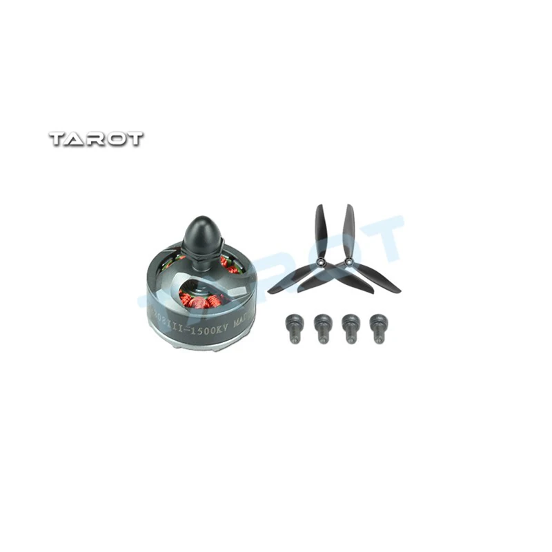 

Tarot MT2208III 1500KV Self-locking Cap Brushless Motor CW CCW with 7inch 3-blade Propeller for DIY 280 300 RC FPV Drone