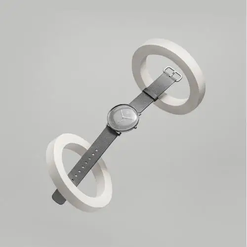 2018 Новое Xiaomi Mijia кварцевые часы водонепроницаемый двойной циферблат с тревогой
