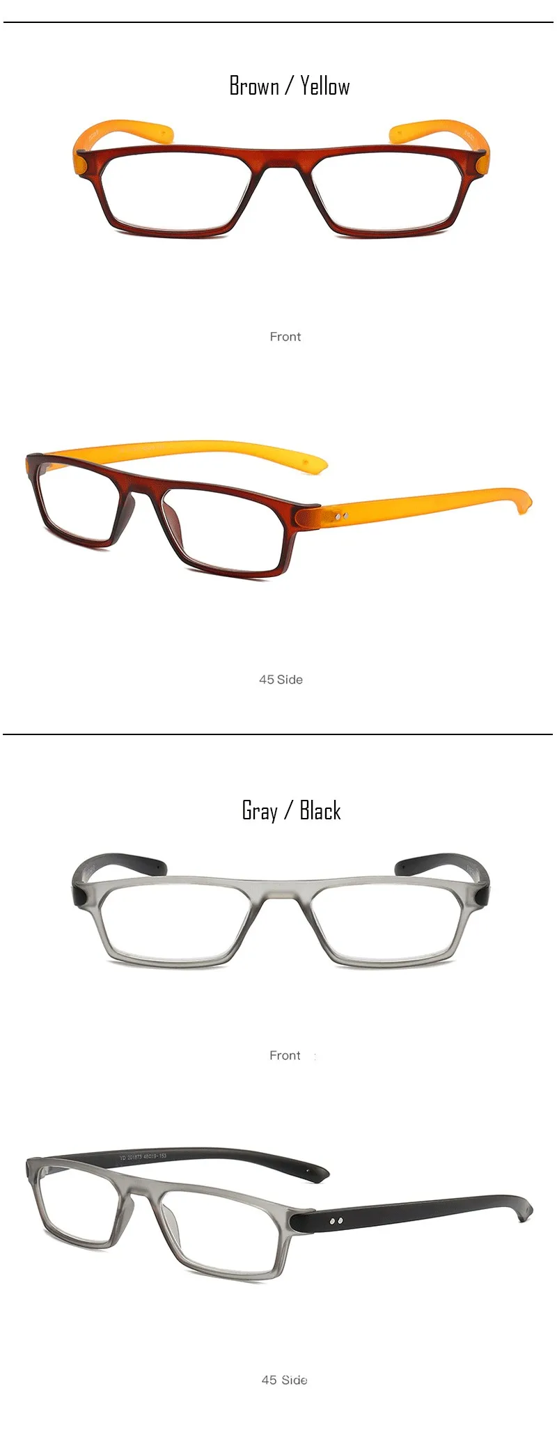 VBNM модные трендовые женские очки для чтения мужские длинные ножки высококачественные очки для чтения