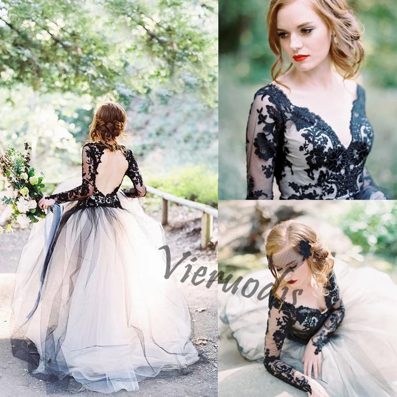 black vintage bridesmaid dresses
