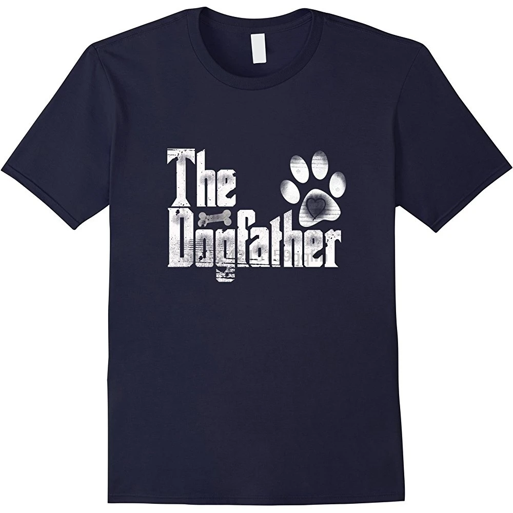 The Dogfather T Shirt Dog Dad Funny Father
