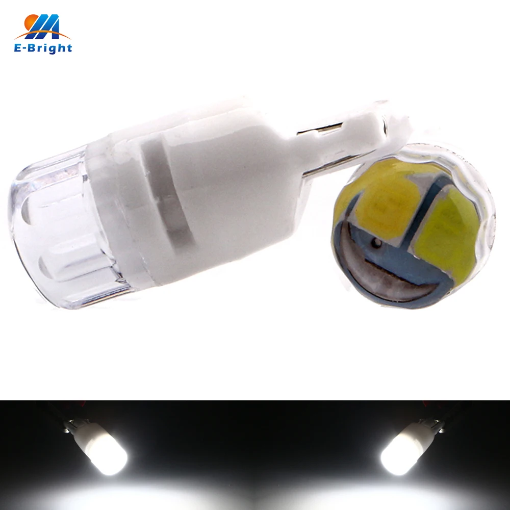 10x Super White T10 3030 2SMD LED HighPower Interi... - Grandado 10x Super White T10 3030 2SMD LED HighPower Interi... - Grandado