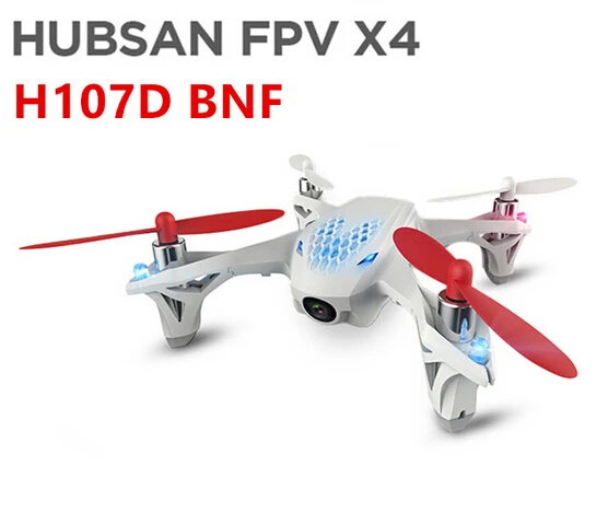 Hubsan X4 H107D BNF (sin transmisor) 4CH 6 eje FPV RC Quadcopter 0.3MP Drone con cámara