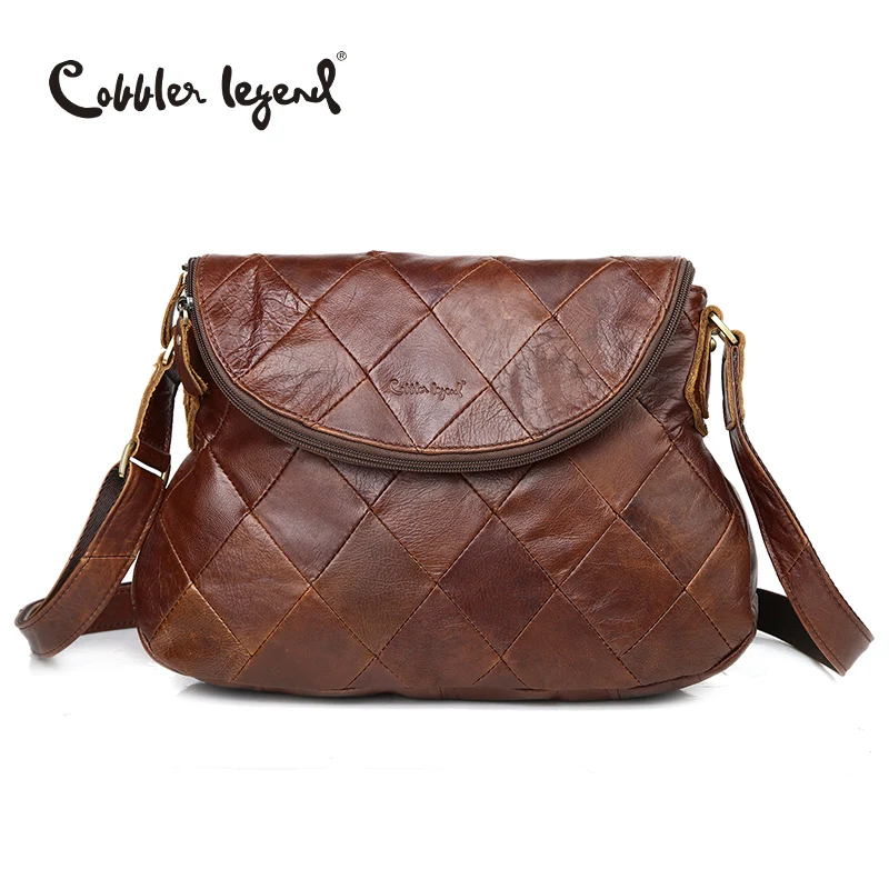 Cobbler Legend Brand Designer 2016 New Women's Crossbody Bag Female Handbags Vintage Shoulder Bags Ladies Genuine Leather Bag