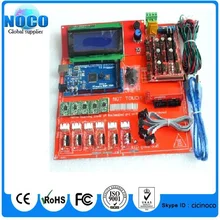 Reprap Рампы 1.4 Комплект С Мега 2560 r3 + Heatbed mk2b + 2004 Контроллер ЖК-ДИСПЛЕЯ + A4988 Драйвер + Концевыми Выключателями Для arduino 3d-принтер