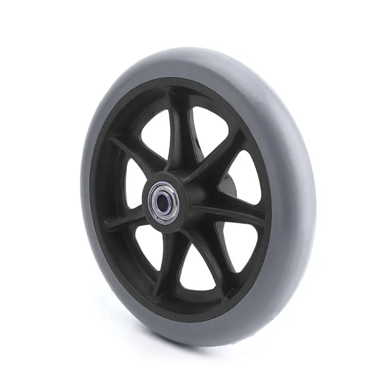 2 pces 6 "rodízios cadeira de rodas pequeno carrinho rolos cadeira rodas acessórios wf4458037-2