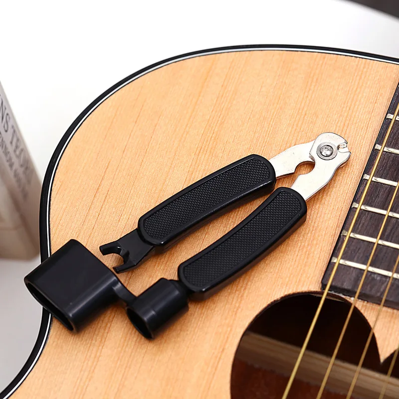 

3 In 1 Multifunction Guitar String Winder String Pin Puller String Cutter Guitar Tool Guitar Accessories
